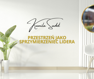 PRZESTRZEŃ JAKO SPRZYMIERZENIEC LIDERA- KAMILA SUDOŁ